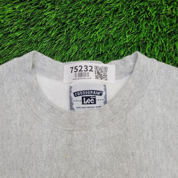 Vintage LEE Harvard Engineering Sweatshirt Large 21x25 Gray - Picture 14 of 16